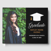 Livre D'or Graduation Senior Photo Autograph Keepsaké 2025 (Recto)