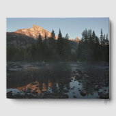 Livre D'or Grand Teton Sunrise at Cottonwood Creek (Verso)