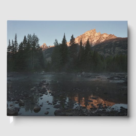 Livre D'or Grand Teton Sunrise at Cottonwood Creek (Recto)