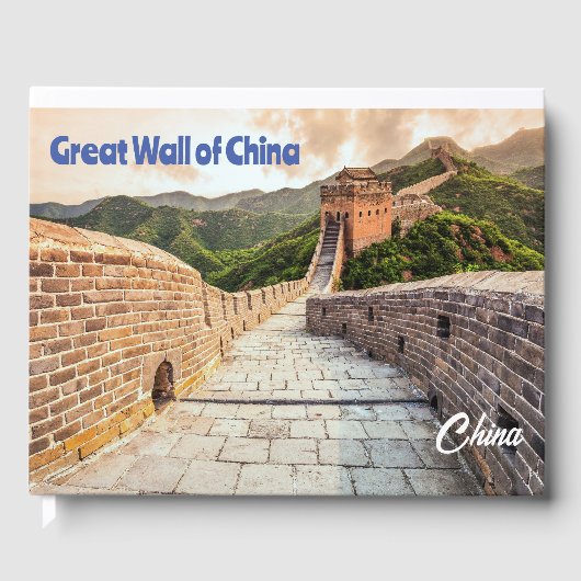 Livre D'or Grande Muraille de Chine (Recto)