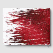 Livre D'or Gras Crimson Brush Stroke (Verso)