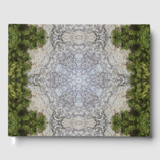 Livre D'or Green Moss & Earth Nature Art (Recto)