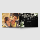 Livre D'or Greenery Floral String Lights Photo Wedding (Complet)