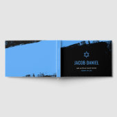 Livre D'or Grunge Blue Black Bar Mitzvah (Complet)