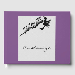 Livre D'or Halloween Sorcière Broom Thunder_Cove