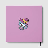 Livre D'or Halloween Tabby Cat – Witch Hat & Potion Art (Verso)