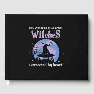 Livre D'or Halloween Witches Connected By Heart Birthday
