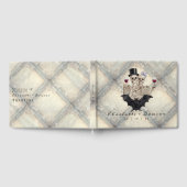 Livre D'or Hallowen Gothic Skeleton Mariage Affiche de bienve (Complet)