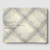 Livre D'or Hallowen Gothic Skeleton Mariage Affiche de bienve (Verso)