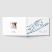 Livre D'or Hamptons Montauk Marine Blue Destination Mariage (Complet)