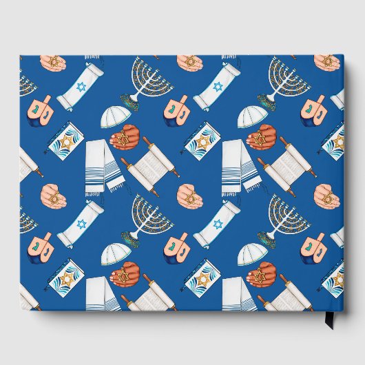 Livre D'or Hanukkah Fun Guestbook (Verso)