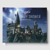 Livre D'or Harry Potter Castle | Moonlit Hogwarts Baby Shower (Recto)