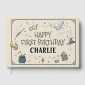 Livre D'or Harry Potter First Birthday (Recto)