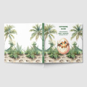 Livre D'or Hatching Bientôt : Cute Dinosaur Guest Book (Complet)