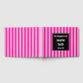 Livre d'or Histoire de souvenirs roses simples et  (Complet)