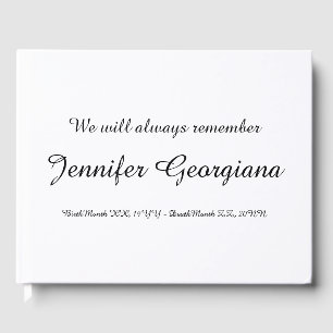 Livre d'or Histoire simple et simple