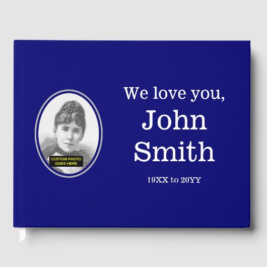 Livre d'or Histoires de souvenirs simples et minim (Recto)