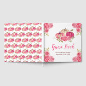 Livre D'or Hot Pink Floral Pumpkins Bridal Shower (Complet)