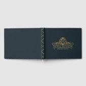 Livre D'or Hotel Branding Luxury Gold Blue (Complet)