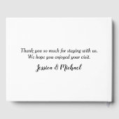 Livre D'or Hôtels Seattle Maison de vacances Commentaires (Verso)