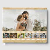 Livre D'or Huit Photo Collage Film Inspirer Gold Foil Couple (Recto)