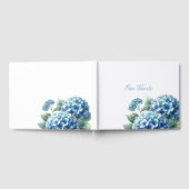 Livre D'or Hydrangea Bleue Charmante (Complet)