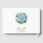 Livre D'or Hydrangeas Wedding (Verso)