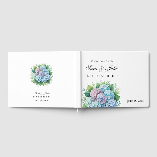 Livre D'or Hydrangeas Wedding (Complet)