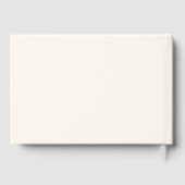 Livre D'or "In Love Memory" Script Police Keepsaké Funeral (Verso)