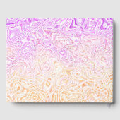Livre D'or Indicateur Trippy Squiggly Boho Abstrait Trixic Pr (Verso)