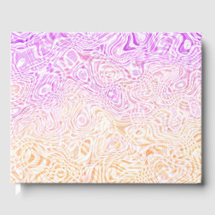 Livre D'or Indicateur Trippy Squiggly Boho Abstrait Trixic Pr