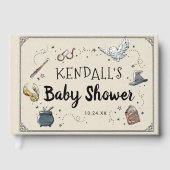 Livre D'or Invitation à une Baby Shower Harry Potter (Recto)