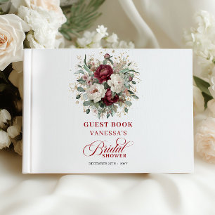Livre D'or Invité élégant au shower de mariage avec une touch
