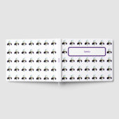 Livre d'or Iris Violet et Blanc (Complet)
