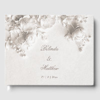 Ivory 3D Roses Florales | Mariage
