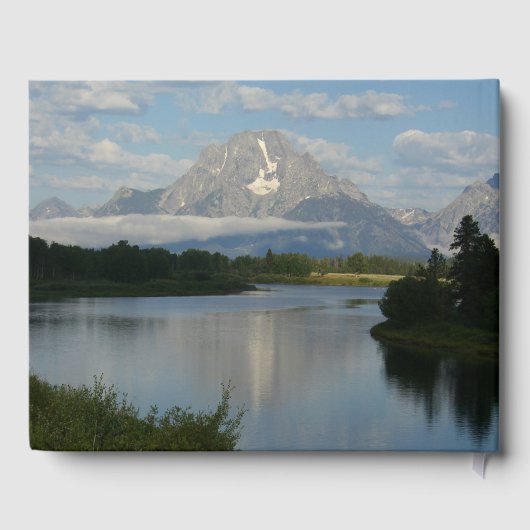 Livre D'or Jackson Hole River au parc national de Grand Teton (Verso)
