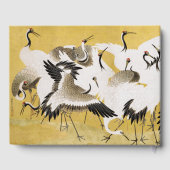 Livre D'or Japanese Cranes Vintage Bird Classic (Verso)