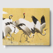 Livre D'or Japanese Cranes Vintage Bird Classic (Recto)