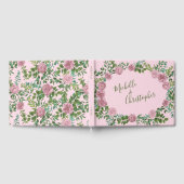 Livre D'or Jardin de roses roses mariage de printemps (Complet)