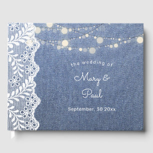 Livre D'or Jean Lace & String Lights
