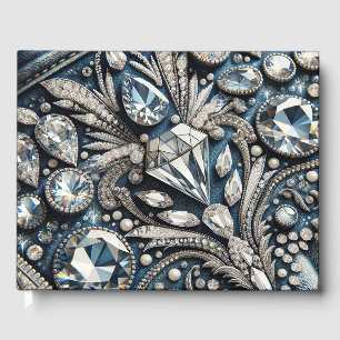 Livre D'or Jean pailleté Denim & Diamonds Gemstone
