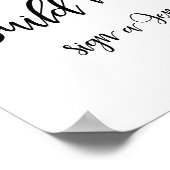 Livre d'or Jenga | Calligraphie (Coin)