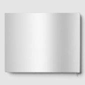 Livre D'or Jeu floral classique, Mariage encadré d'argent (Verso)