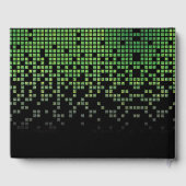 Livre D'or Jeu vidéo noir vert Gamer Bar Mitzvah (Verso)