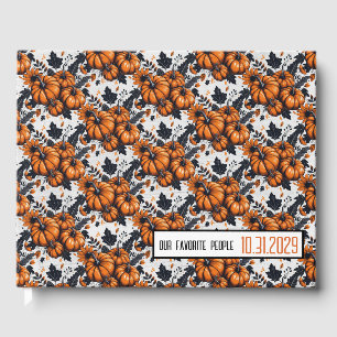 Livre D'or Joli Citrouille