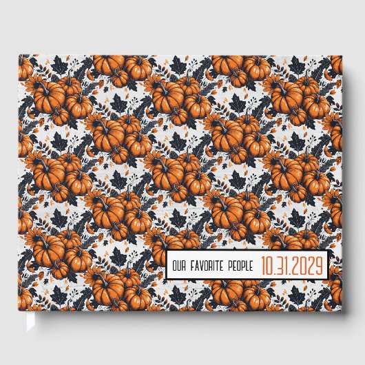 Livre D'or Joli Citrouille (Recto)