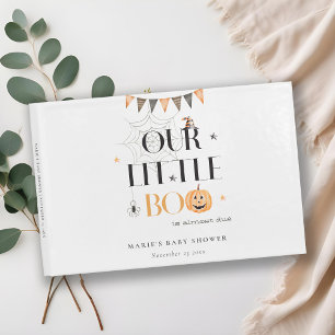 Livre D'or Joli Citrouille Halloween Baby shower Little Boo