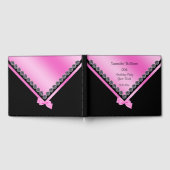 Livre D'or Joli Diamants et Bow rose 50e anniversaire (Complet)