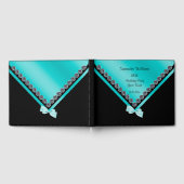 Livre D'or Joli Diamants et Bow Turquoise 60e anniversaire (Complet)