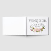 Livre D'or Joli Mariage de Bouquet Roses Rose (Complet)